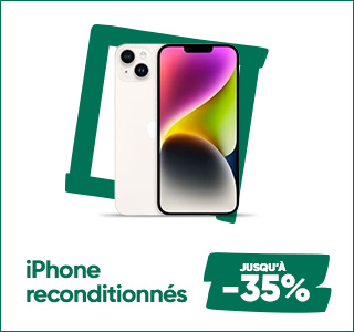 iPhone reconditionnés